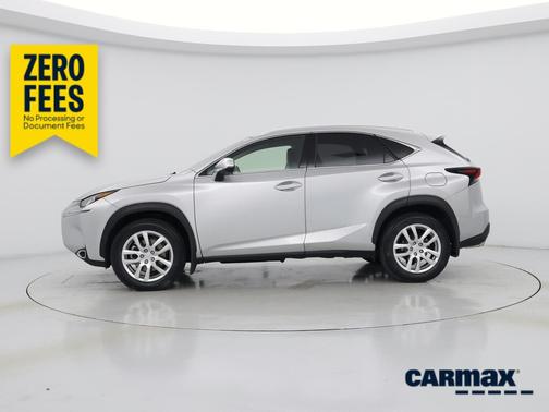Silver 2015 Lexus NX 200t