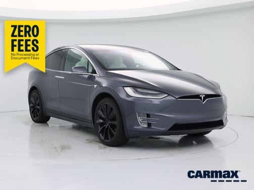 Gray 2020 Tesla Model X Long Range Plus