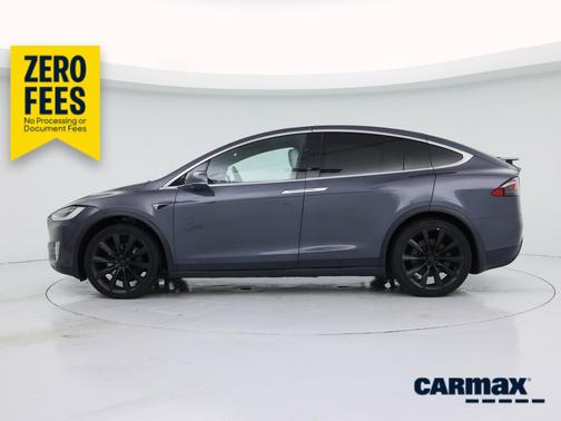 Gray 2020 Tesla Model X Long Range Plus