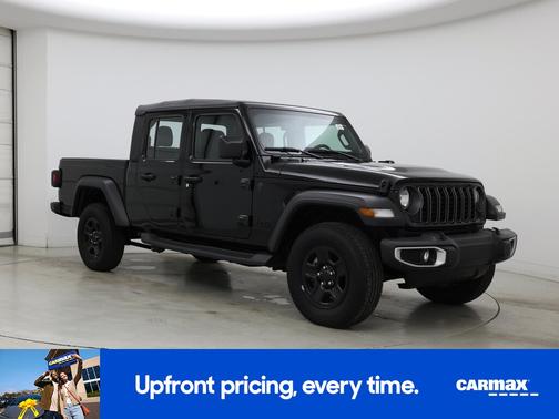 Black 2025 Jeep Gladiator Sport