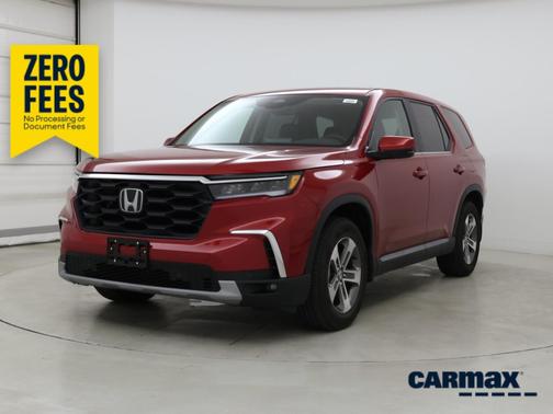 Red 2025 Honda Pilot EX-L