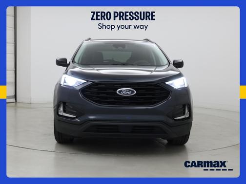 Blue 2022 Ford Edge SEL