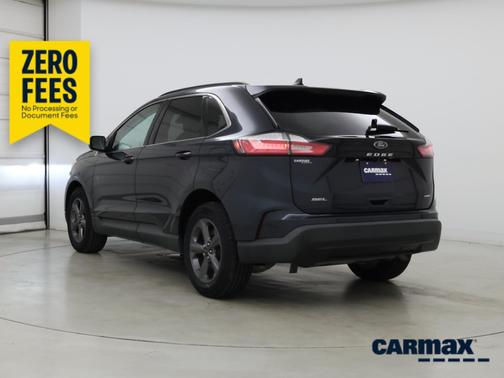 Blue 2022 Ford Edge SEL
