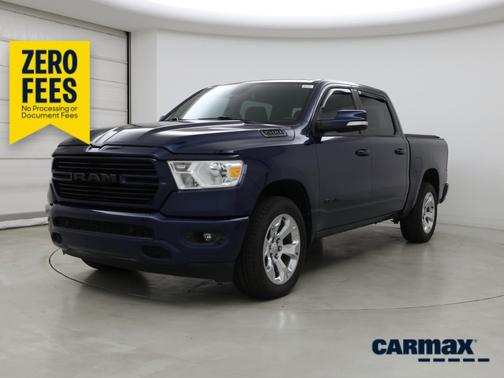 Blue 2021 RAM 1500 Bighorn
