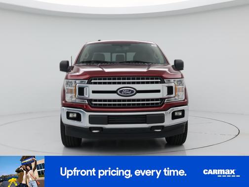 Red 2018 Ford F-150 XLT