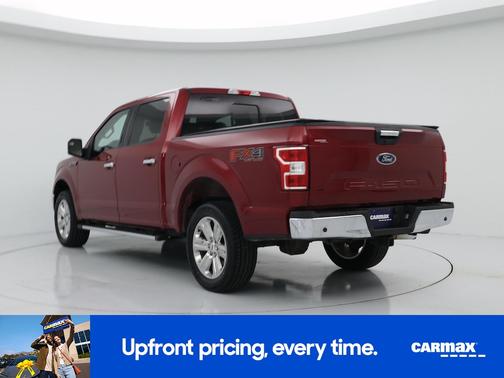 Red 2018 Ford F-150 XLT
