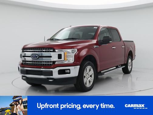 Red 2018 Ford F-150 XLT