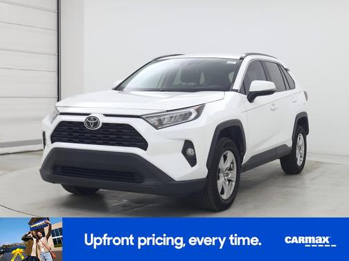 White 2021 Toyota RAV4 XLE