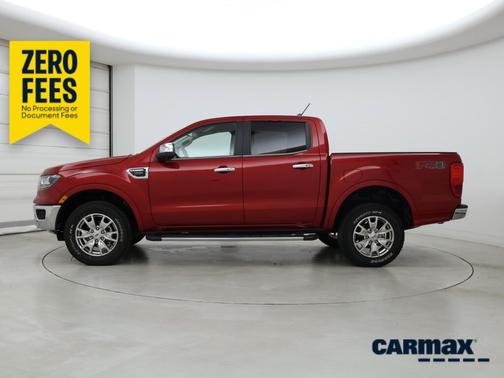 Red 2020 Ford Ranger Lariat
