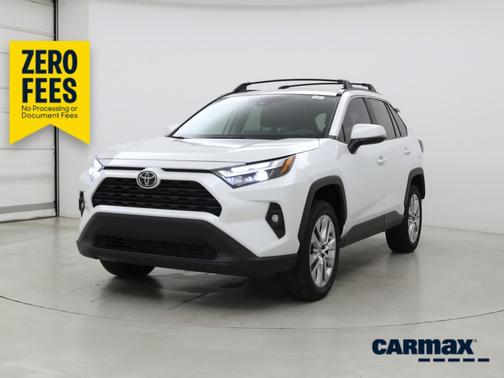 White 2025 Toyota RAV4 XLE