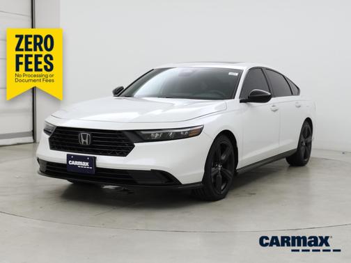 Black 2023 Honda Accord Hybrid Sport
