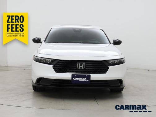 Black 2023 Honda Accord Hybrid Sport