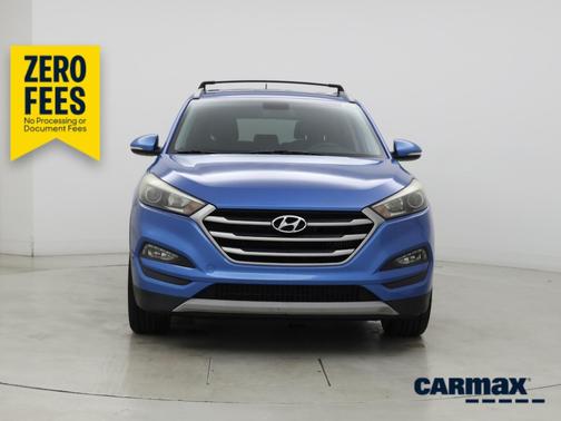 Blue 2017 Hyundai TUCSON Sport