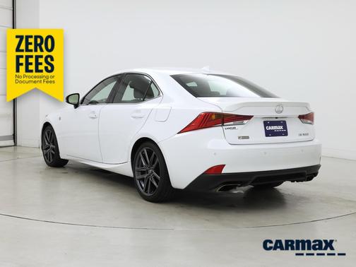 White 2019 Lexus IS 300 F-Sport