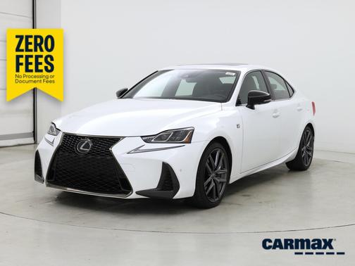 White 2019 Lexus IS 300 F-Sport