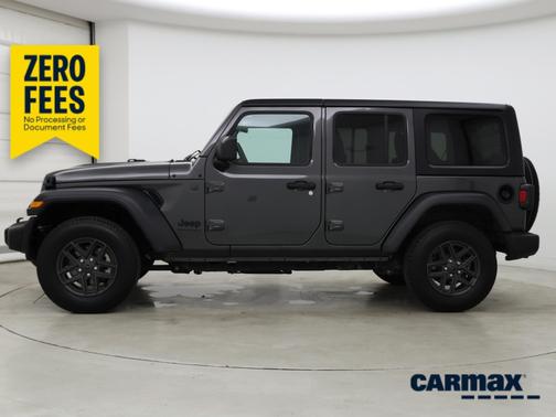 Gray 2024 Jeep Wrangler Sport S