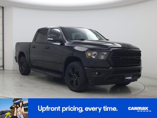 Black 2022 RAM 1500 Bighorn