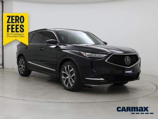 Black 2022 Acura MDX SH-AWD Technology