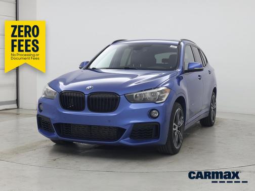 Blue 2018 BMW X1 SDrive28i