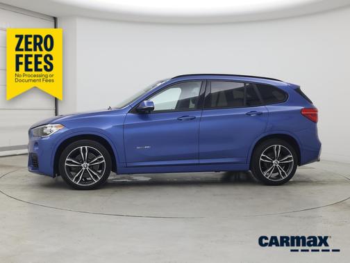 Blue 2018 BMW X1 SDrive28i