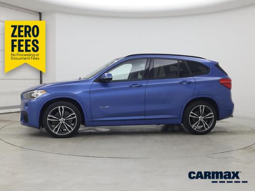 Blue 2018 BMW X1 SDrive28i