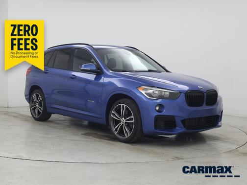 Blue 2018 BMW X1 SDrive28i
