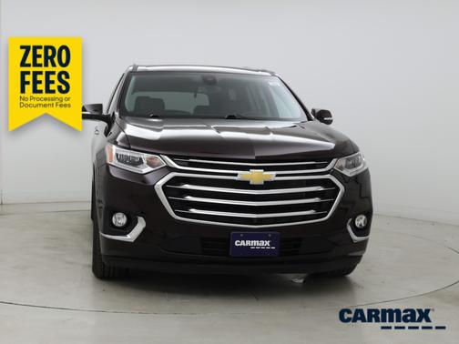 Burgundy 2020 Chevrolet Traverse High Country