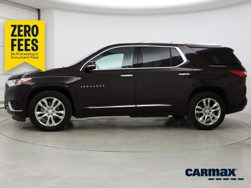Burgundy 2020 Chevrolet Traverse High Country