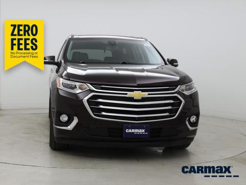 Burgundy 2020 Chevrolet Traverse High Country