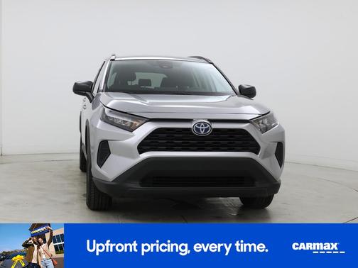 Silver 2022 Toyota RAV4 Hybrid LE