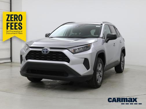 Silver 2022 Toyota RAV4 Hybrid LE