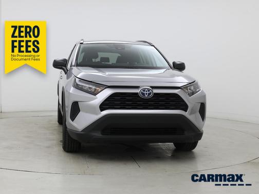 Silver 2022 Toyota RAV4 Hybrid LE