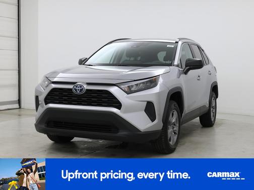 Silver 2022 Toyota RAV4 Hybrid LE