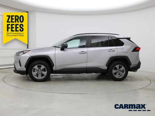 Silver 2022 Toyota RAV4 Hybrid LE