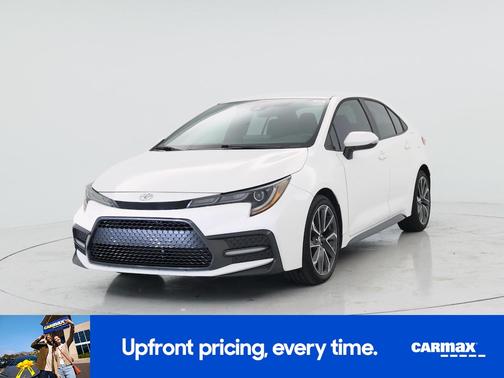 White 2022 Toyota Corolla SE