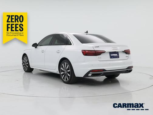 White 2022 Audi A4 Premium Plus