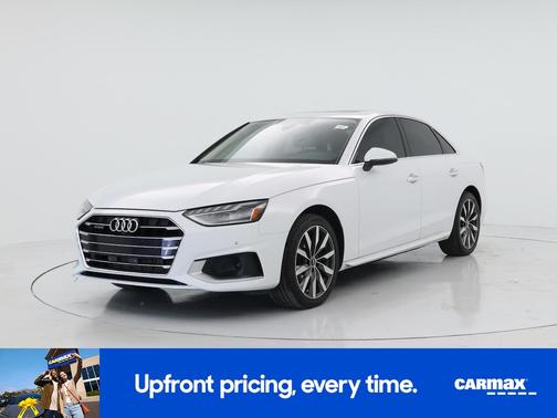 White 2022 Audi A4 Premium Plus