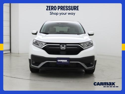 White 2021 Honda CR-V EX-L