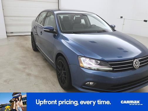 Blue 2017 Volkswagen Jetta SEL