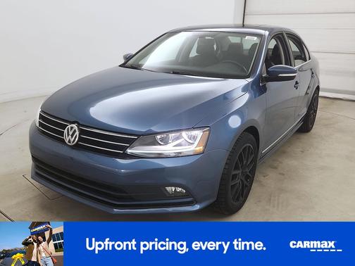 Blue 2017 Volkswagen Jetta SEL