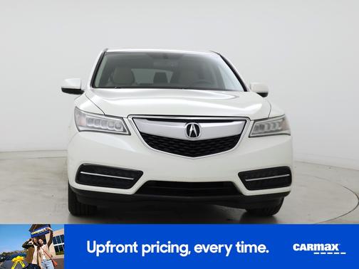 White 2015 Acura MDX