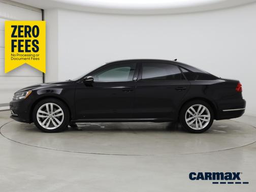 Black 2019 Volkswagen Passat Wolfsburg Edition