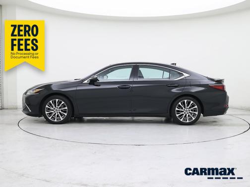 Black 2021 Lexus ES 350 Luxury