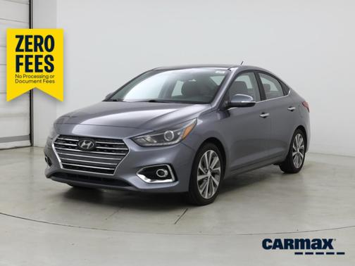 Gray 2019 Hyundai Accent Limited