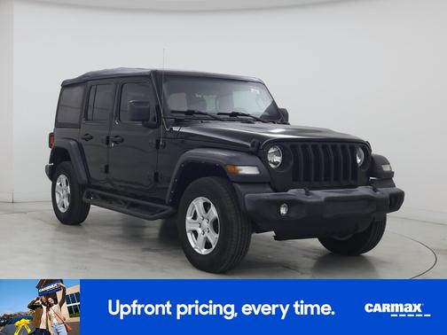 Black 2022 Jeep Wrangler Unlimited Sport S