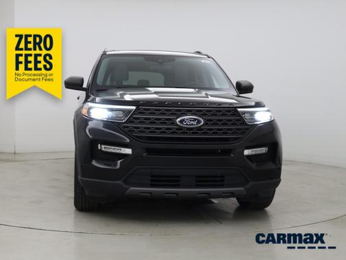 Black 2021 Ford Explorer XLT