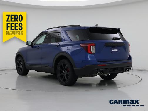 Blue 2021 Ford Explorer ST
