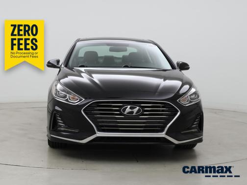 Black 2018 Hyundai SONATA Limited