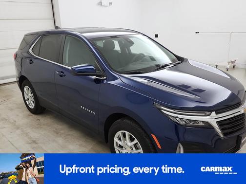 Blue 2022 Chevrolet Equinox LT