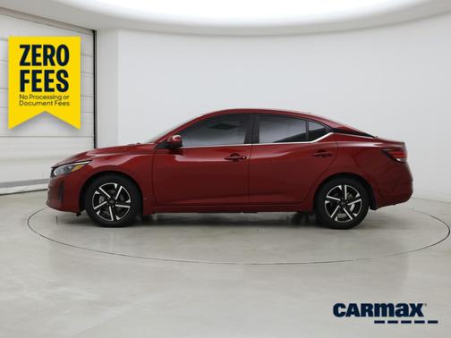 Red 2024 Nissan Sentra SV